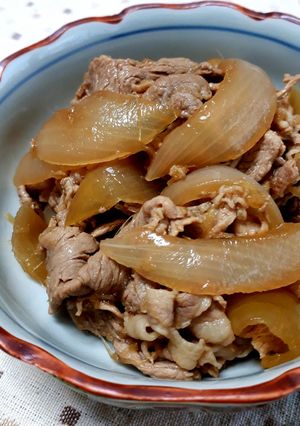 簡単☆ヘルシー☆豚肉と玉ねぎの生姜煮炒め-レシピのメイン写真