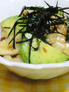 アボカドと葛打ちのぶっかけ和え-レシピのメイン写真