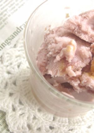 赤ワインとオレンジのヨーグルトソルベ-レシピのメイン写真
