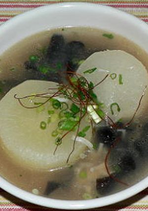 大根とキクラゲの中華スープ煮-レシピのメイン写真