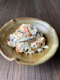 焼きしいたけの白和え-レシピのメイン写真