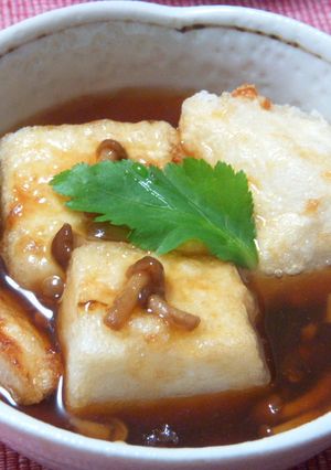 超簡単！アツアツ揚げだし豆腐-レシピのメイン写真