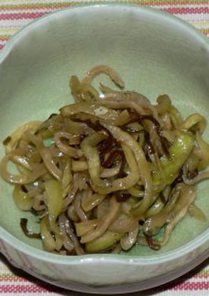 大根の皮と塩昆布のピリ辛漬け-レシピのメイン写真
