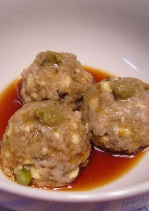 蓮根豆腐だんご-レシピのメイン写真