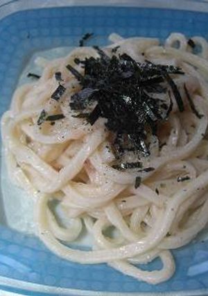 明太子スパより美味しい？明太子うどん♪-レシピのメイン写真