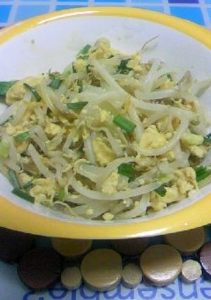 即席卵もやし炒め-レシピのメイン写真