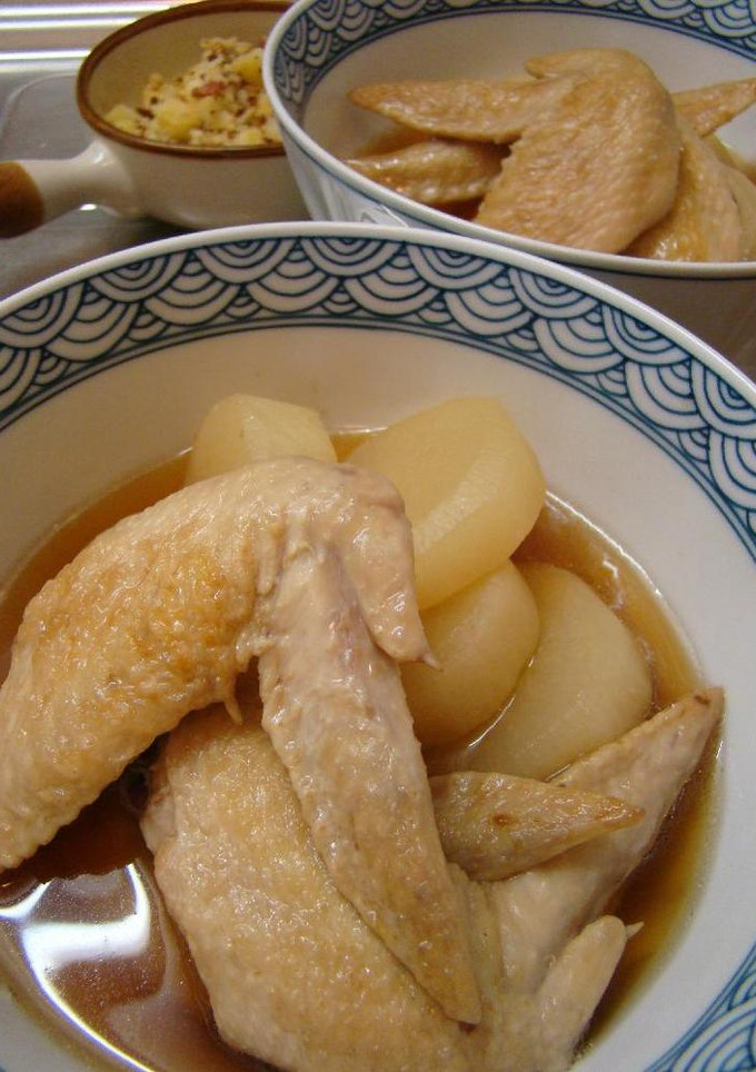 手羽先と大根の煮物-レシピのメイン写真