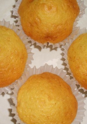 簡単✿HMでレモン風味のカップケーキ-レシピのメイン写真