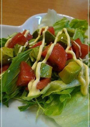 なんちゃってカルパッチョ風サラダ♪-レシピのメイン写真