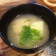 大葉のお味噌汁