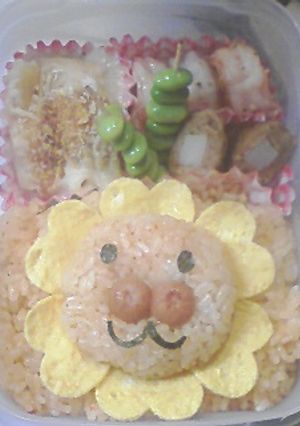 キャラ弁 ライオン-レシピのメイン写真