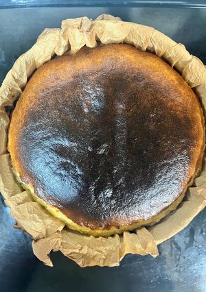 バニラ香るバスクチーズケーキ-レシピのメイン写真