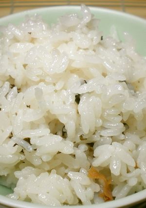 簡単！梅干のさっぱりご飯-レシピのメイン写真