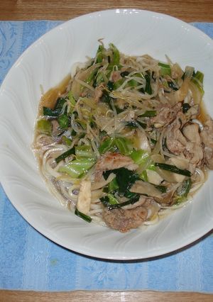 野菜炒めうどん-レシピのメイン写真