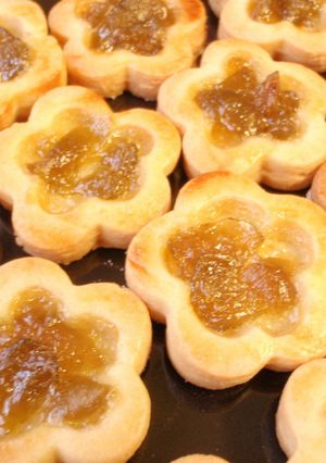 レモンクッキー✿梅ジャムをのせて♪-レシピのメイン写真