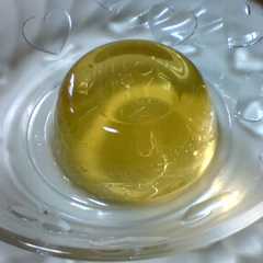 รูปของ 梅酒ゼリー梅酒がけ