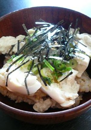 かんたん☆豆腐丼-レシピのメイン写真