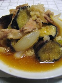なすと豚肉のみぞれ煮-レシピのメイン写真