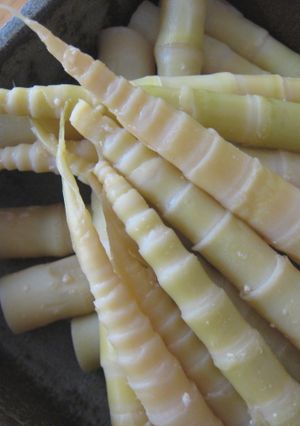 竹の子（姫竹）味噌煮（郷土料理）-レシピのメイン写真