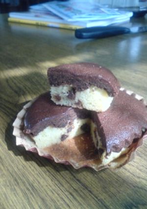 チョコチップIN！！焼きケーキ(^O^)-レシピのメイン写真