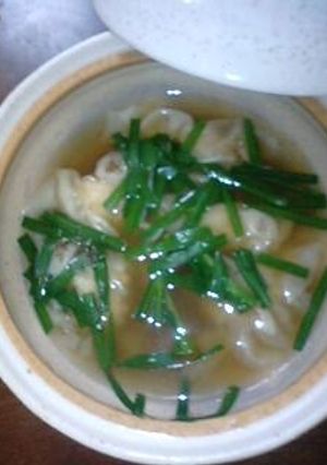 野菜リゾットワンタンスープ仕立て-レシピのメイン写真