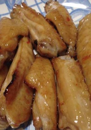 手羽中スイートチリソース焼き♪-レシピのメイン写真