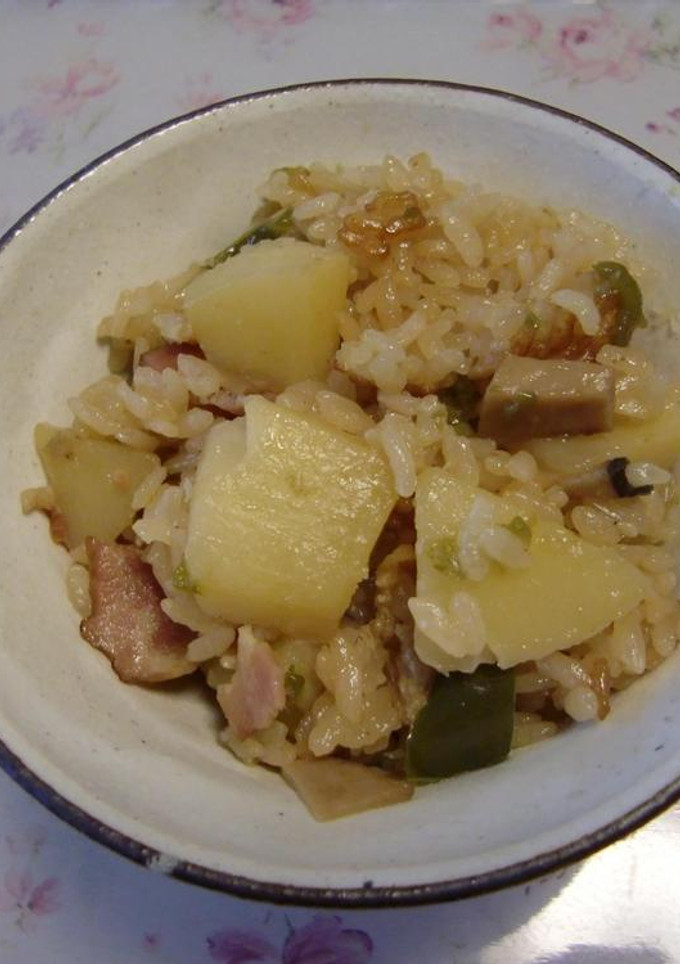 味付けは焼肉のたれ！炊き込みごはん☆-レシピのメイン写真