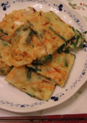 野菜いっぱい韓国チヂミ-レシピのメイン写真
