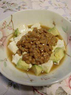 アボカド納豆豆腐☆-レシピのメイン写真