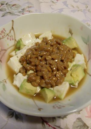 アボカド納豆豆腐☆-レシピのメイン写真