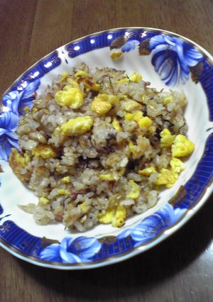 高菜と梅干のチャーハン-レシピのメイン写真