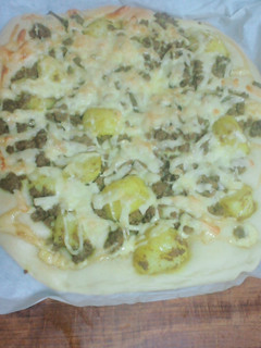 カレーピザ-レシピのメイン写真