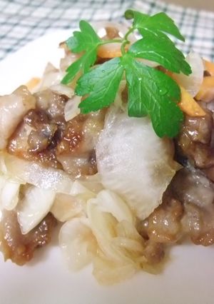豚肉のオニオンスライス和え-レシピのメイン写真