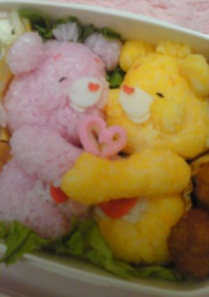 ケアベア★キャラ弁-レシピのメイン写真