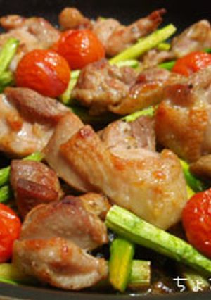 鶏もも肉のクレソル焼き-レシピのメイン写真