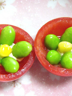 ばったもんプチトマトのお花☆彡-レシピのメイン写真