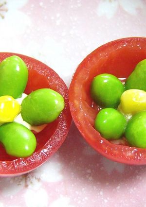 ばったもんプチトマトのお花☆彡-レシピのメイン写真