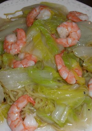 本格広東風？美味・海老あんかけ焼きそば-レシピのメイン写真