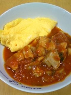 鶏肉のトマト煮-レシピのメイン写真