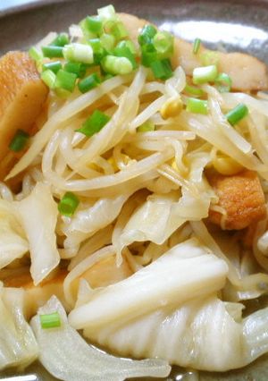 *豆もやしとキャベツの煮物*-レシピのメイン写真