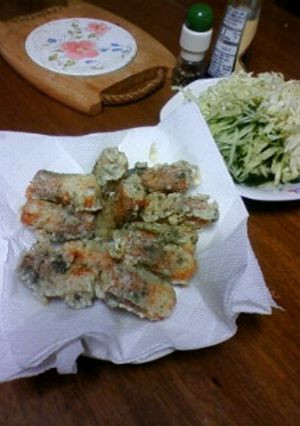 おつまみに！竹輪の韓国海苔風味磯辺揚げ-レシピのメイン写真