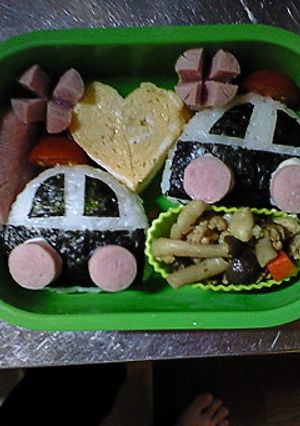 パトカー(キャラ弁)-レシピのメイン写真