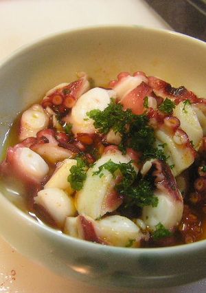 試作品　タコのガリシア風-レシピのメイン写真