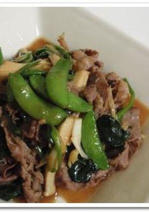 牛肉とほうれん草のソテー.:*・゜-レシピのメイン写真