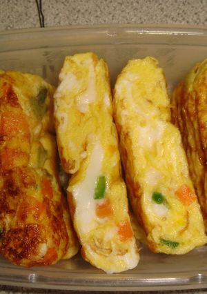 ゴーヤ入り玉子焼き-レシピのメイン写真