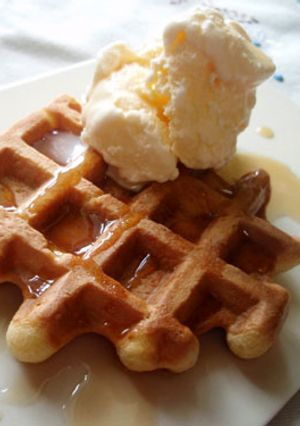 †10分でできちゃう簡単ワッフル†-レシピのメイン写真
