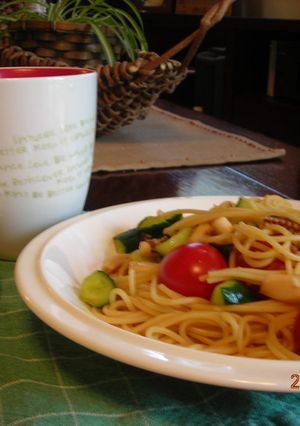 さっぱりパスタサラダ-レシピのメイン写真