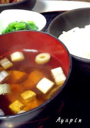 我が家の定番♪あったか～いつけ汁うどん-レシピのメイン写真