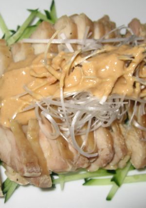 レンジで簡単♪本格的な棒棒鶏-レシピのメイン写真