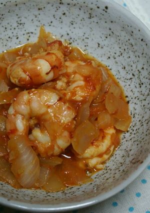 簡単でおいしいエビチリ♪♪♪-レシピのメイン写真